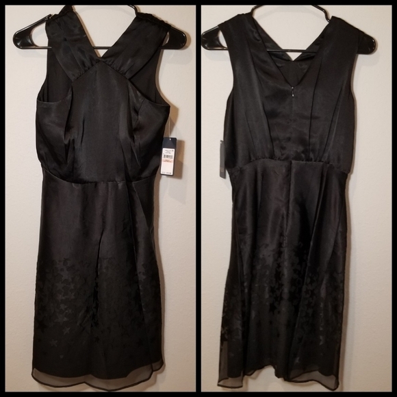 NWT Rachel Roy Ophelia Star-Printed A-line Dress - Picture 6 of 13